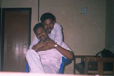 Girish and me in Thodupuzha